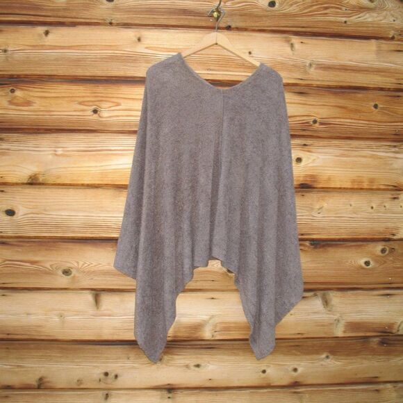 Barefoot Dreams Cozychic Lite Ruana Poncho Pullover  S M L - Picture 6 of 8